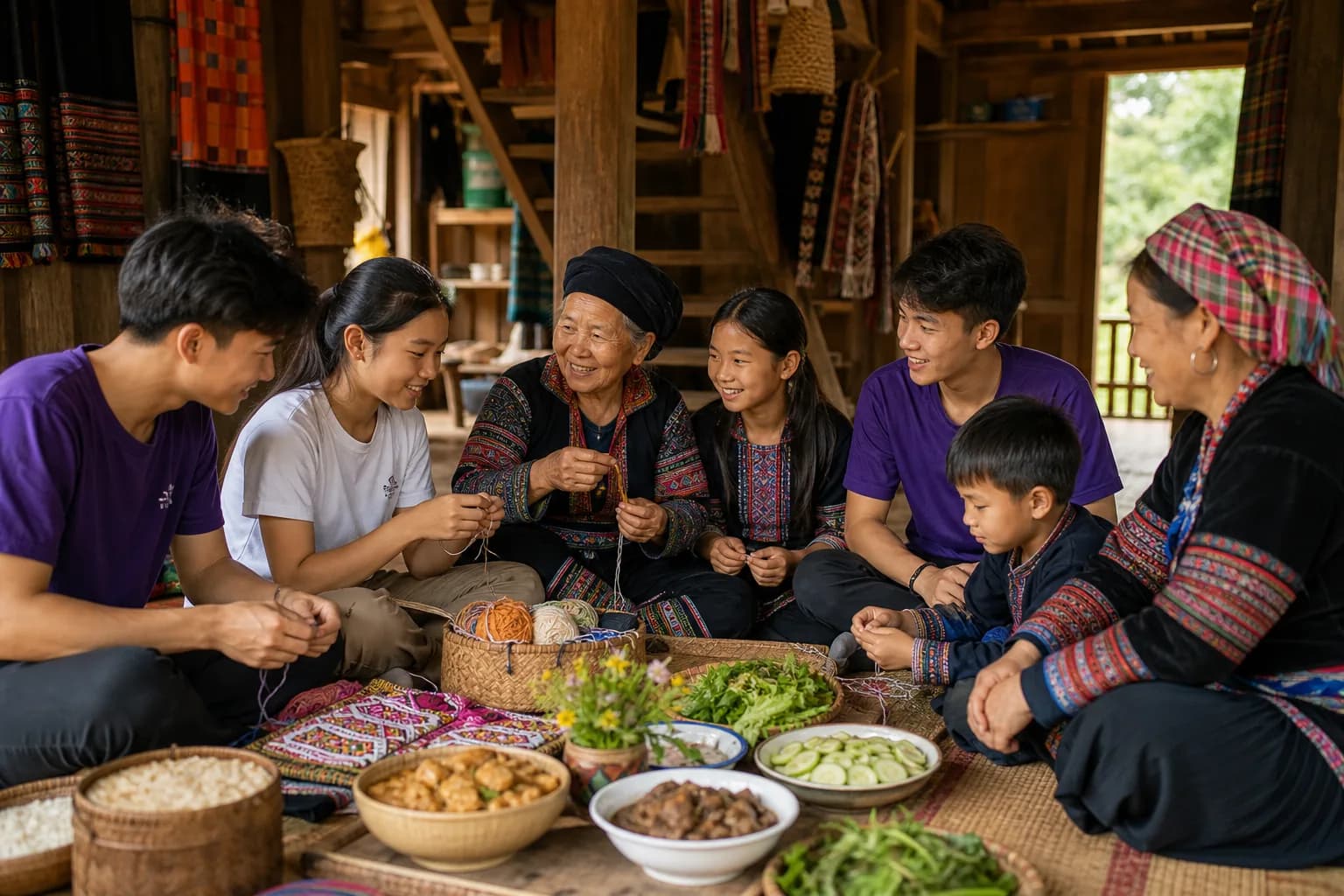 Hòa nhập văn hóa bản địa độc đáo