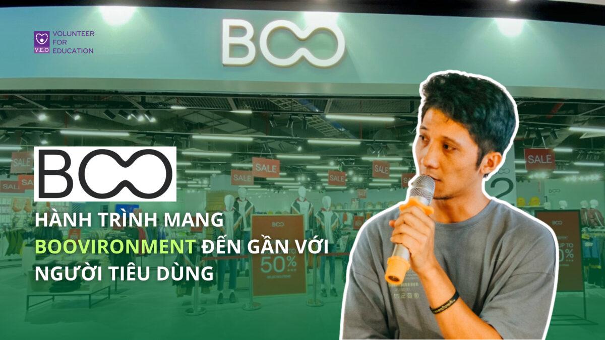 Các chương trình CSR của BOO và hành trình mang BOOVironment đến gần với người tiêu dùng