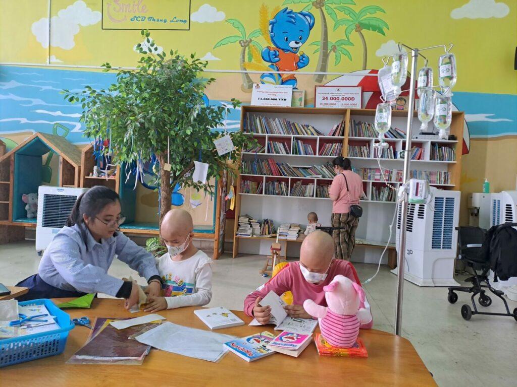 Lớp học Hy vọng được tổ chức để giúp các em có hoàn cảnh khó khăn, tiếp thêm động lực sống